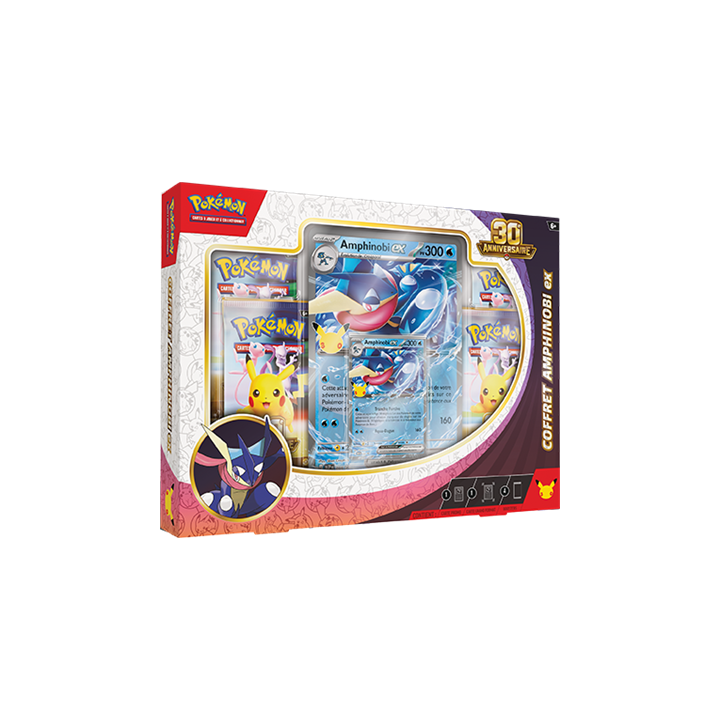 Coffret Amphinobi-ex - Pokémon 30e Anniversaire