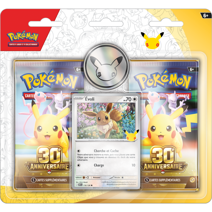 Pack 2 boosters - Pokémon 30e Anniversaire