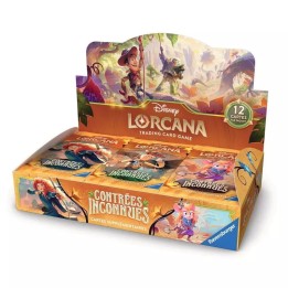 Chapitre 12 : Contrées Inconnues - Display de 24 Boosters - Lorcana