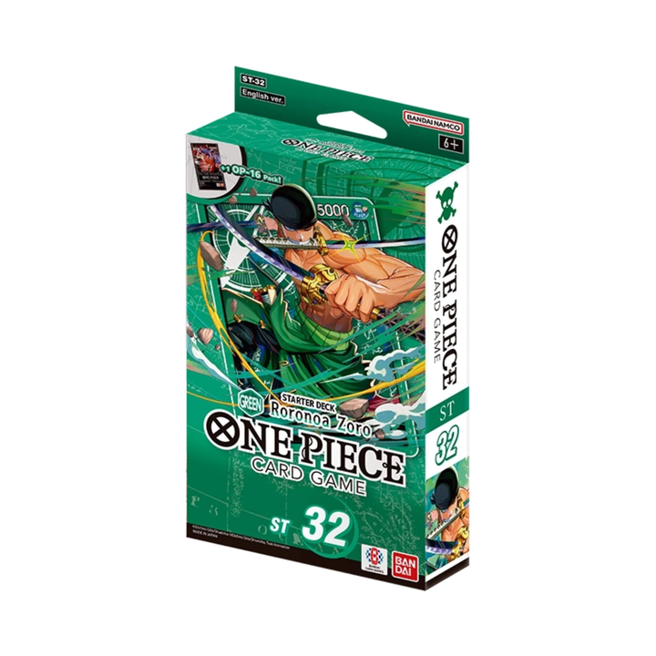 One Piece CG - Starter Deck - [ST-32] GREEN Roronoa Zoro