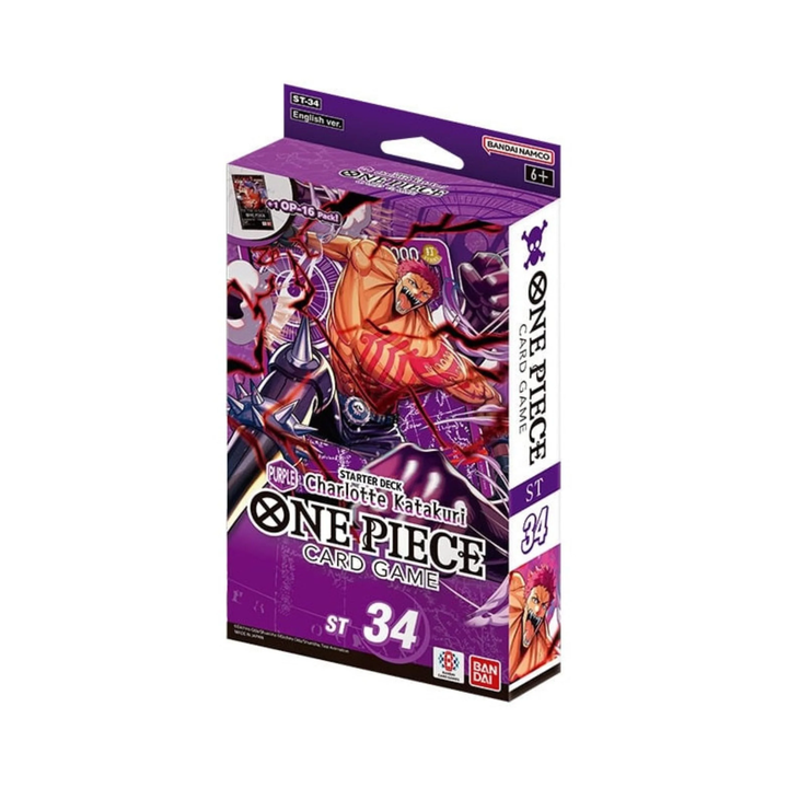 One Piece CG - Starter Deck - [ST-34] PURPLE Charlotte Katakuri